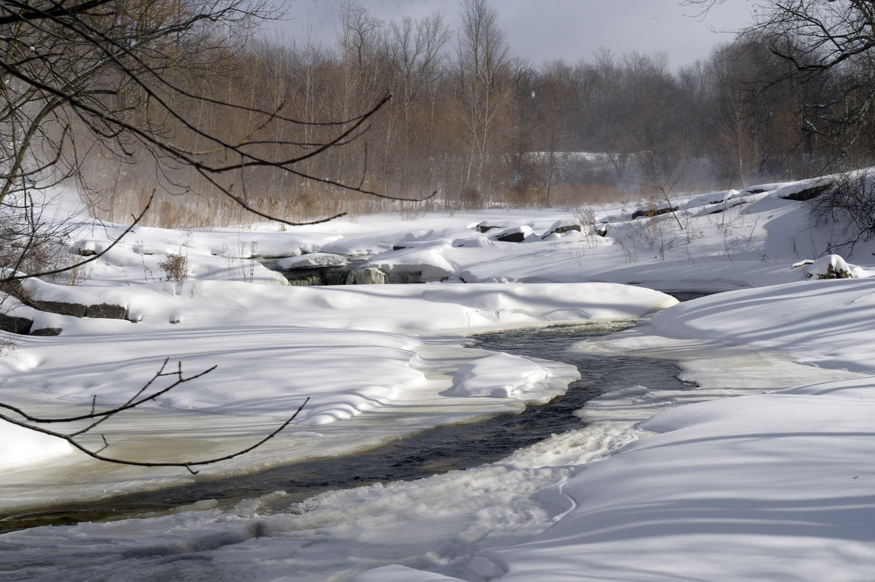 North Country winter snow